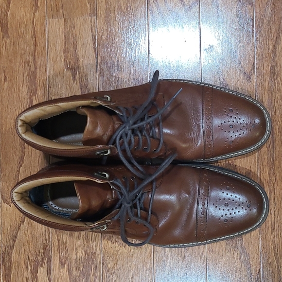 Johnston \u0026 Murphy Shoes | Wingtip Johnston Murphy Men's Boots | Color: Brown | Size: 12 | 1creativestyle's Closet
